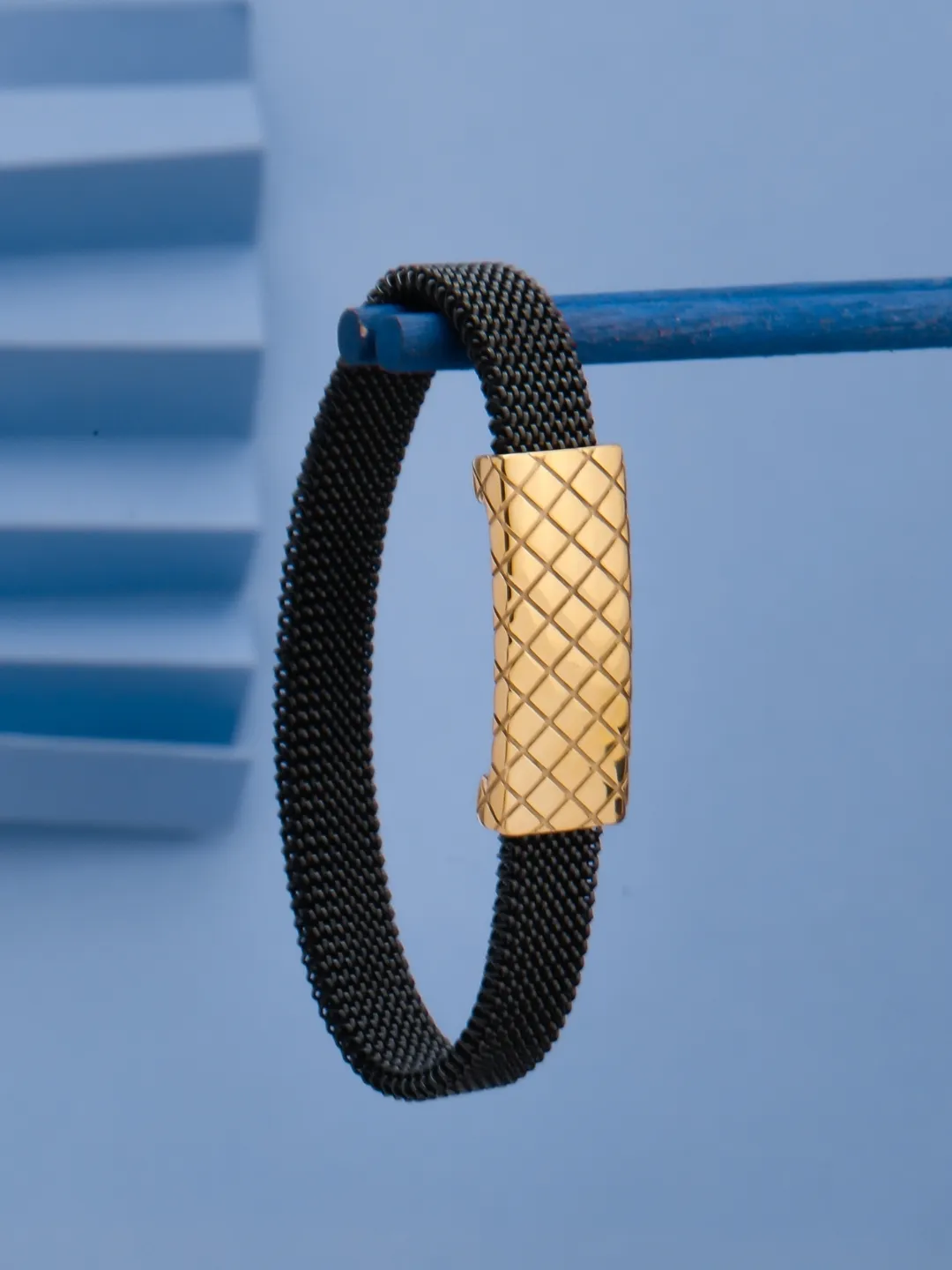 Gridlock Noir Bracelet